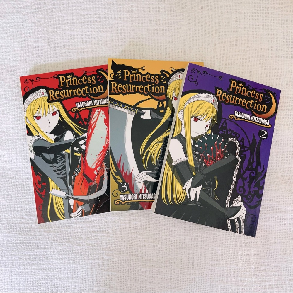🌻 Princess Resurrection Manga Volumes 1,2,3